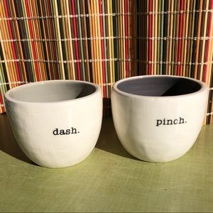 Rae Dunn Pinch and Dash Set